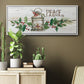 Rustic Peace - Floater Framed Canvas Print