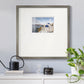 Santorini View Premium Framed Print Double Matboard