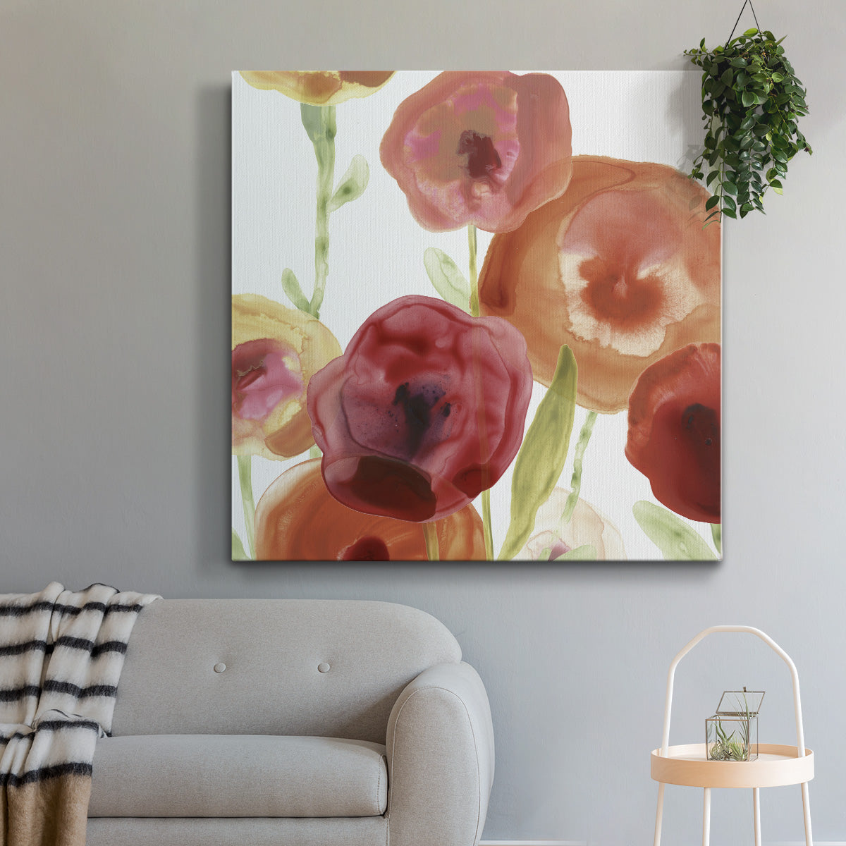 Poppy Patch I - Canvas Art Print