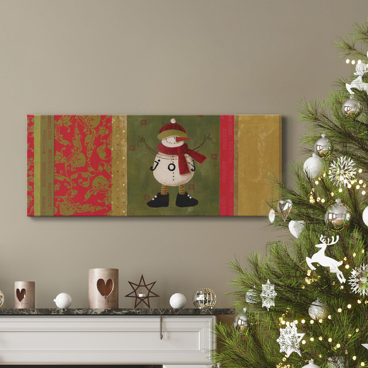 Snow Joy Premium Gallery Wrapped Canvas - Ready to Hang