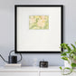 Verdant Floral Abstract II Premium Framed Print Double Matboard