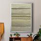 Lines in Neutral II - Modern Framed Canvas Print