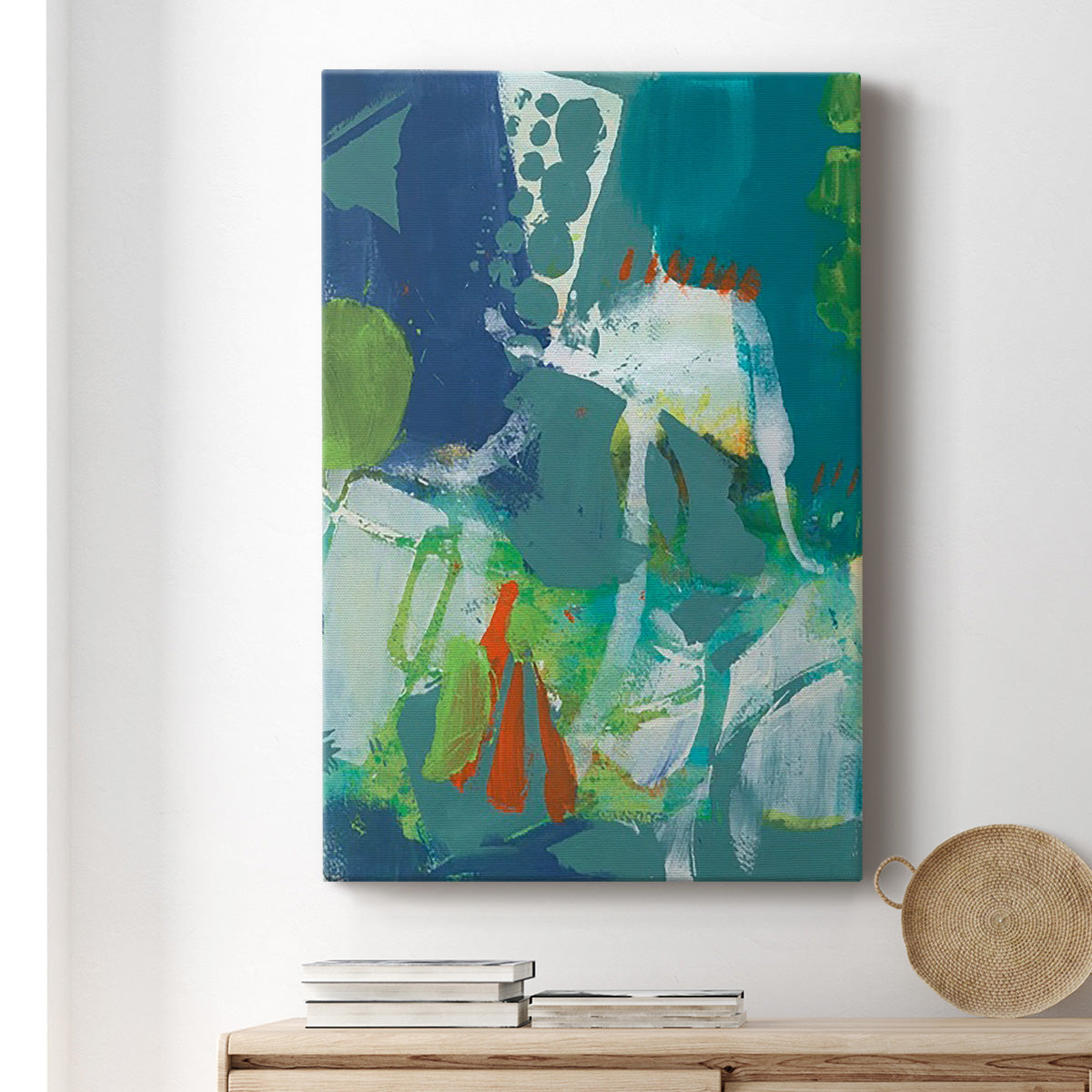 Tropical Graphics IV Premium Gallery Wrapped Canvas - Ready to Hang