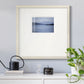 Blue Serenity- Premium Framed Print Double Matboard