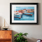 Primary Boats II Premium Framed Print - Ready to Hang