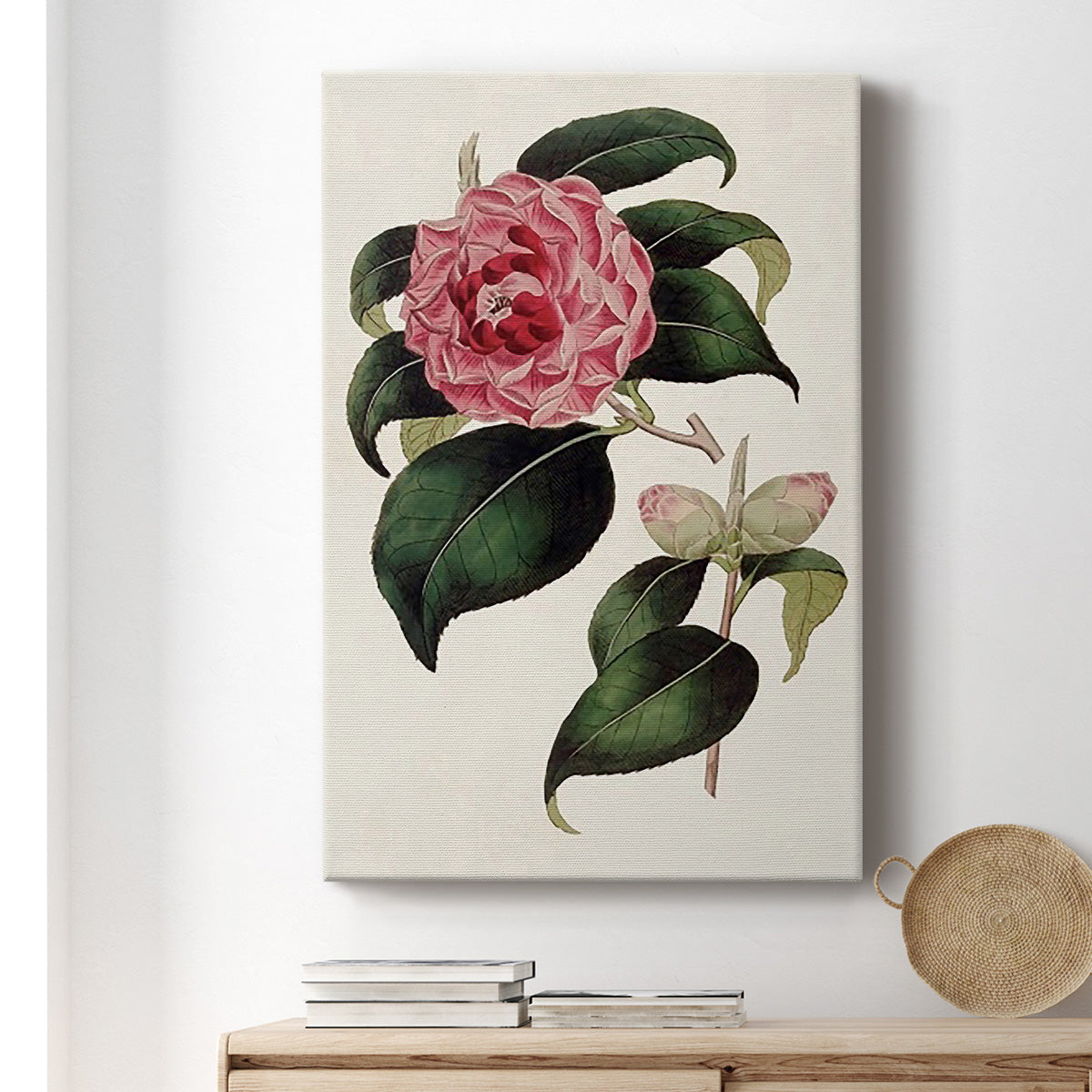 Pink Floral Mix III - Canvas Art Print