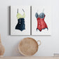 Vintage Swimwear I Premium Gallery Wrapped Canvas - Ready to Hang - Set of 2 - 8 x 12 Each