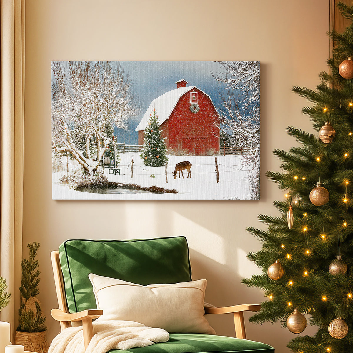 Silver Fir Promise - Canvas Art Print