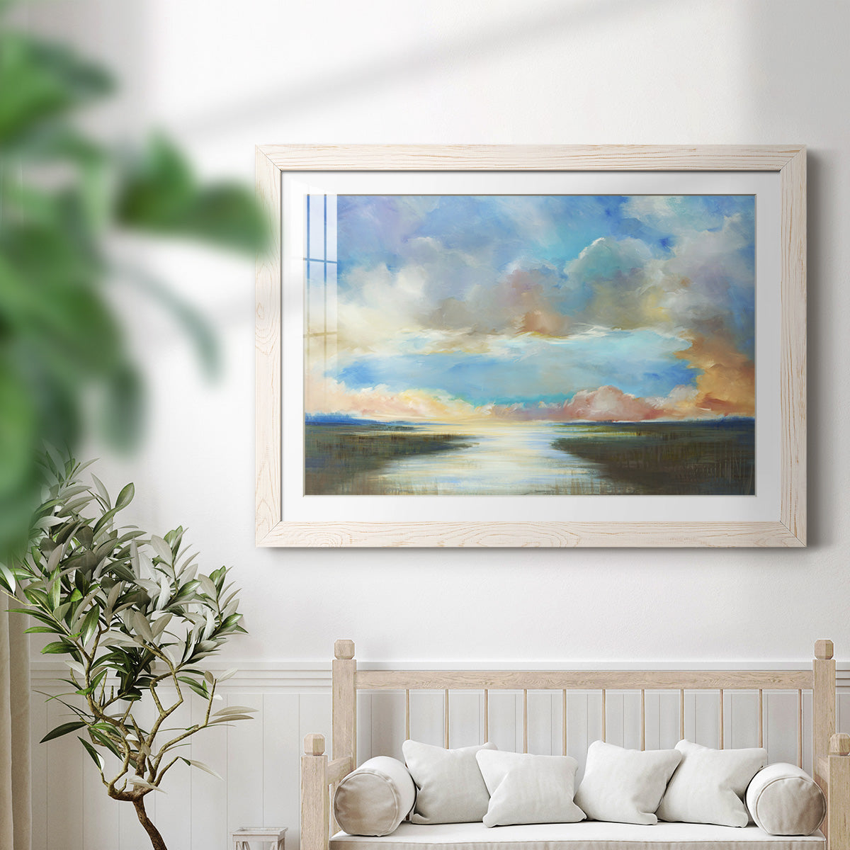 Dawn Breaks - Barnwood Framed Art Print