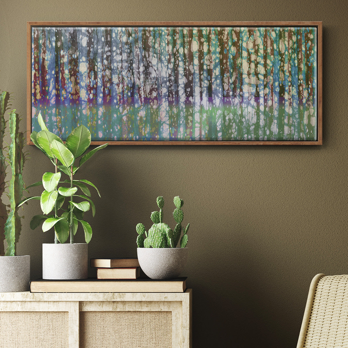 Birch Betik - Floater Framed Canvas Print