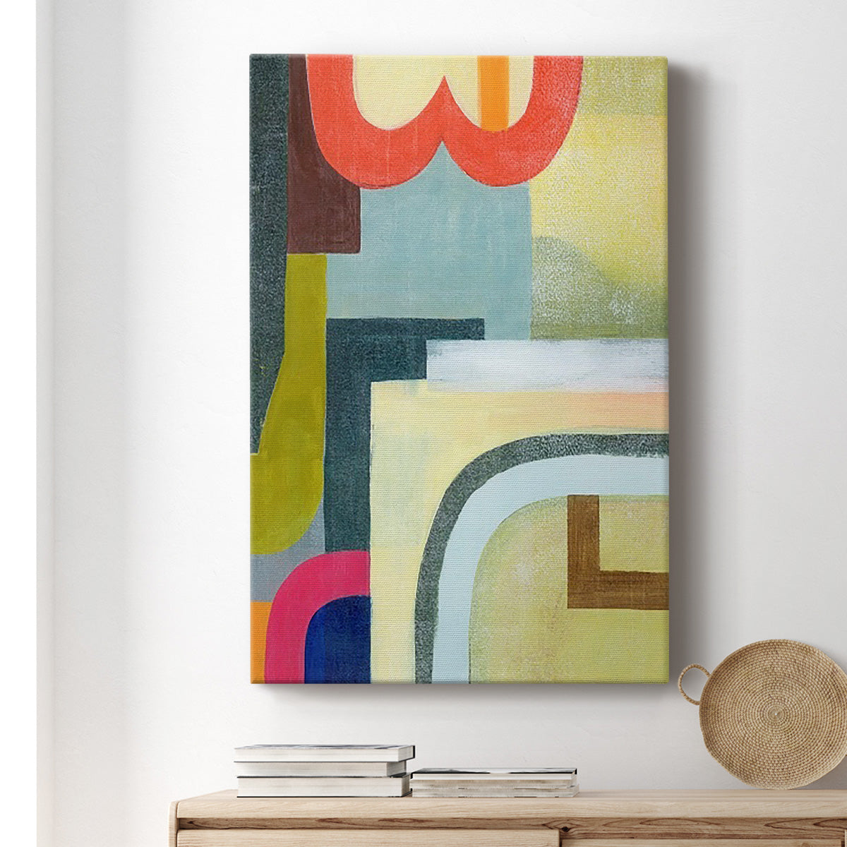 City of Rainbows II Premium Gallery Wrapped Canvas - Ready to Hang