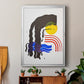 Shifting I - Modern Framed Canvas Print