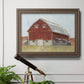 Rustic Red Barn II Premium Framed Canvas- Ready to Hang