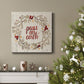 Rustic Christmas V-Premium Gallery Wrapped Canvas - Ready to Hang