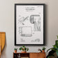Toilet Paper Patent I - Modern Framed Canvas Print
