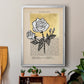 Floral Diary II - Modern Framed Canvas Print