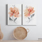 Soft Sensation I Premium Gallery Wrapped Canvas - Ready to Hang - Set of 2 - 8 x 12 Each