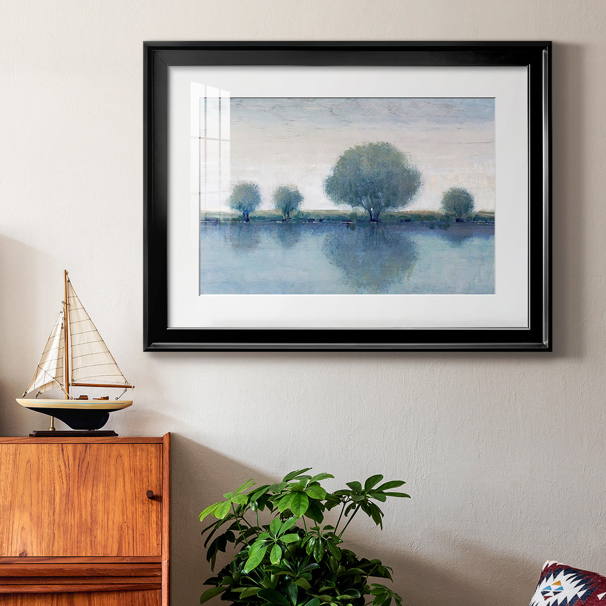 Afternoon Reflection II Premium Framed Print - Ready to Hang