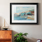 Turquoise Cliff Wall II Premium Framed Print - Ready to Hang