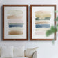 Faint Swatches I - Premium Framed Canvas 2 Piece Set - Ready to Hang