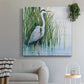 Heron in the Marsh I - Canvas Art Print