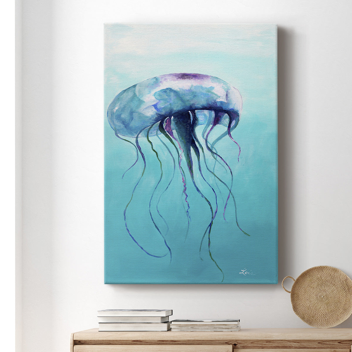 Jelly Fish - Canvas Art Print