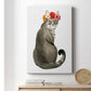 Flower Crown Cats I Premium Gallery Wrapped Canvas - Ready to Hang