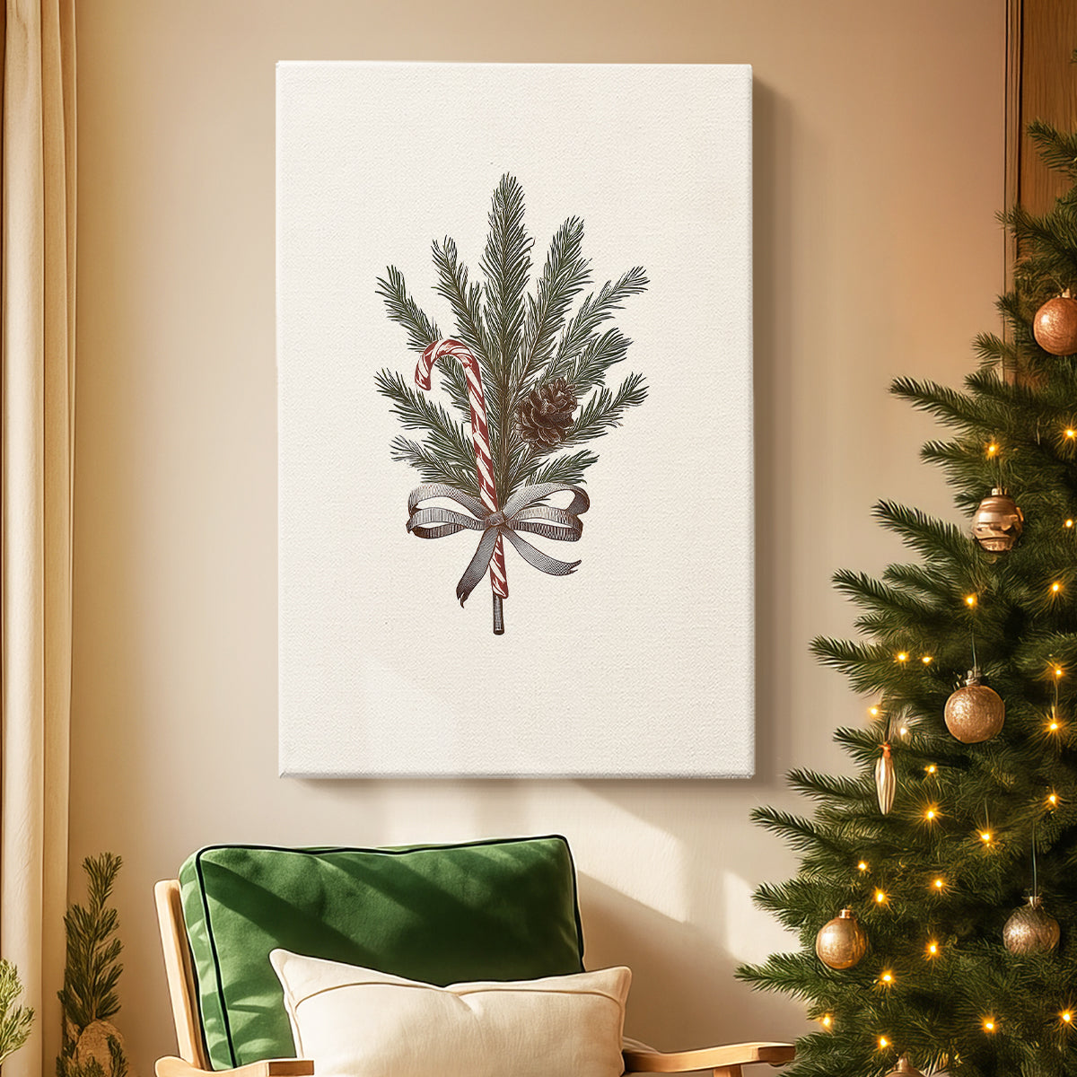 Silver Cathedral at Night - Canvas Art Print