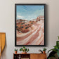 Impasto Plateau II - Modern Framed Canvas Print