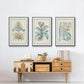 Willow Blue Besler I - Floater Framed Canvas Set