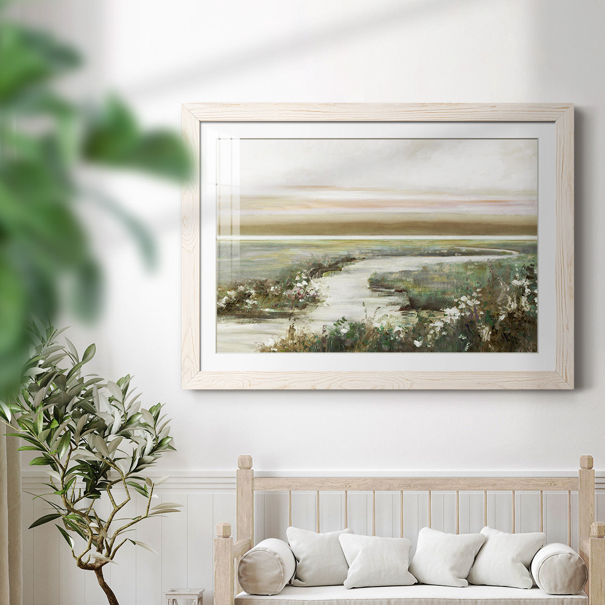 Eternity in Dawn - Barnwood Framed Art Print