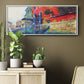 The Red House, 1908 - Floater Framed Canvas Print