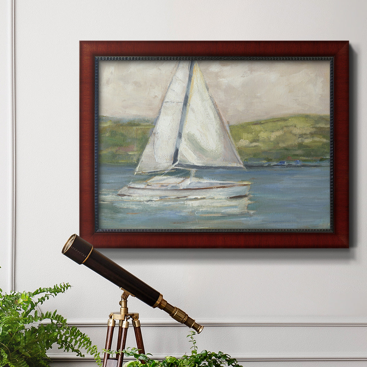 Off the Coast I Premium Framed Canvas- Ready to Hang