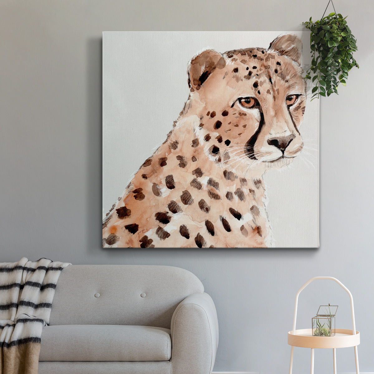 Saharan Cheetah II - Canvas Art Print