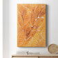 Stylized Leaf Shapes II Premium Gallery Wrapped Canvas - Ready to Hang