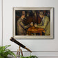 The Card Players - Ornate Framed Canvas Print