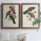 Elegant Trogons V - Premium Framed Canvas 2 Piece Set - Ready to Hang