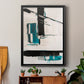 Geometry Notes II - Modern Framed Canvas Print
