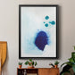 Spare Blue I - Modern Framed Canvas Print