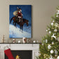 A Cowboy Christmas Premium Gallery Wrapped Canvas - Ready to Hang