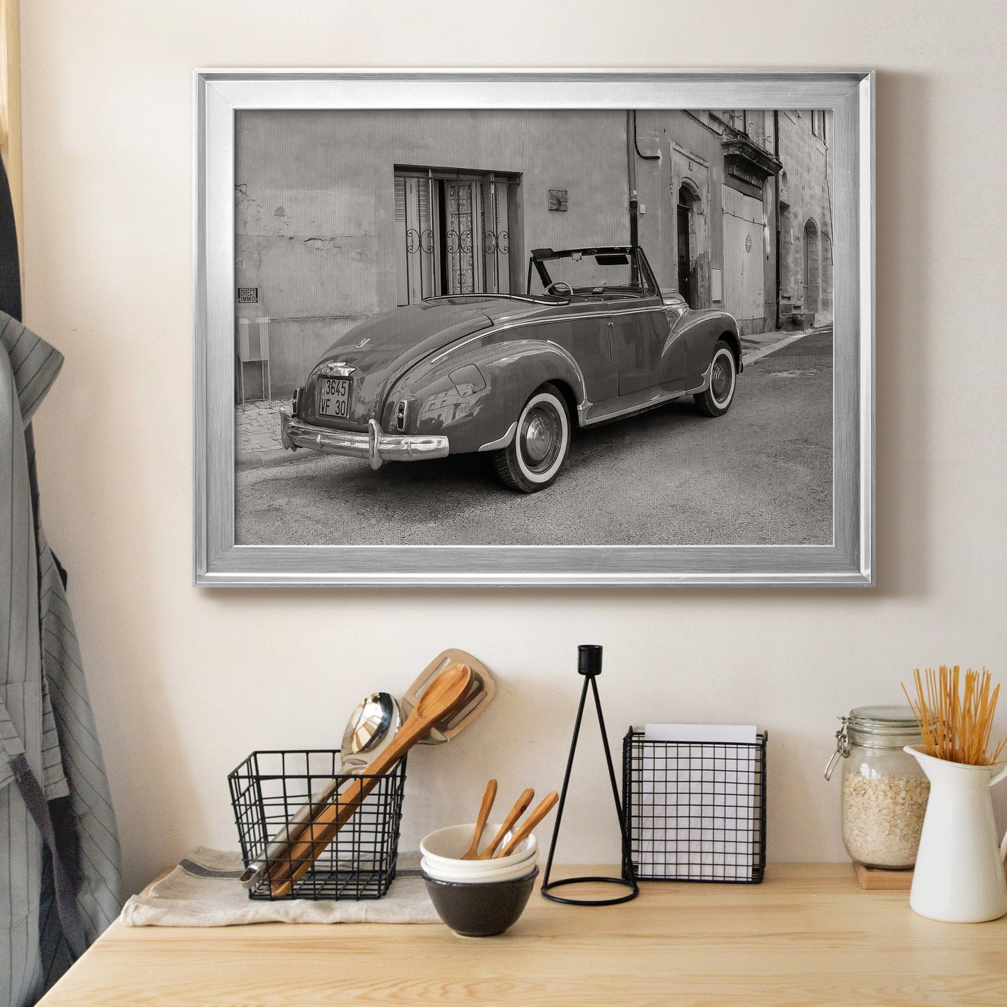 Classic Automobile Premium Classic Framed Canvas - Ready to Hang