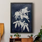 Indigo Botanical I Revisited - Modern Framed Canvas Print