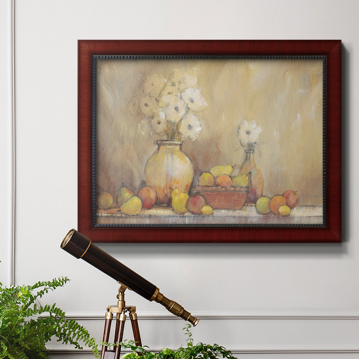 Minimalist Still Life Study II Premium Framed Canvas- Ready to Hang