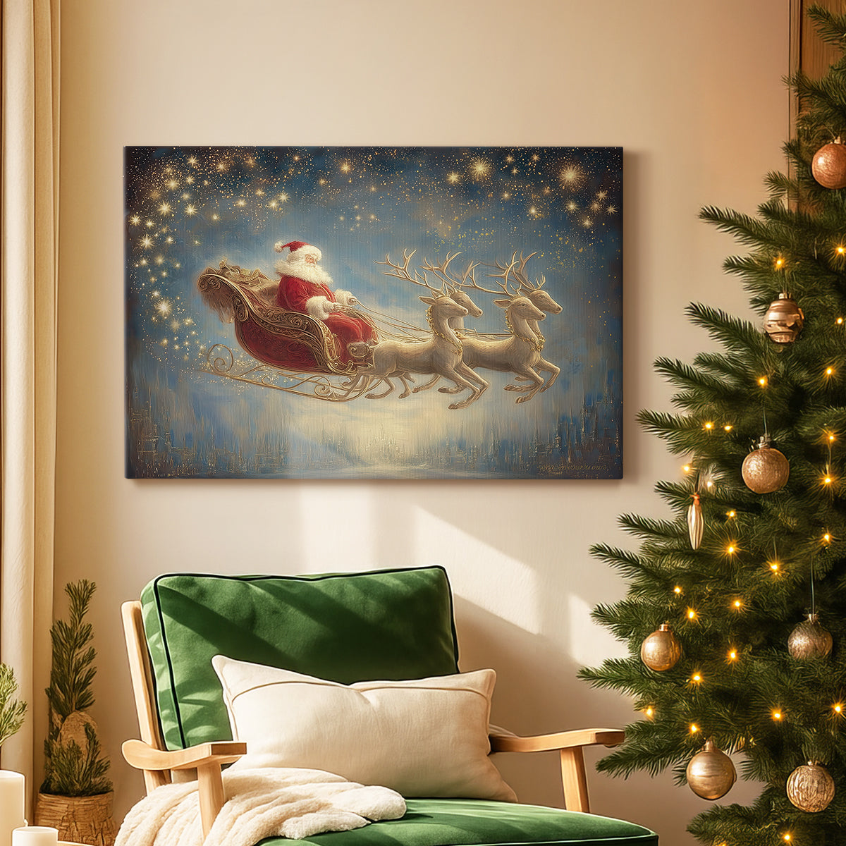 Eve of Chalk Fir - Canvas Art Print