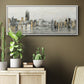 Bright City Lights - Floater Framed Canvas Print