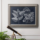 Foliage on Navy IV Premium Framed Canvas- Ready to Hang