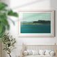 Calming Lake View II - Barnwood Framed Art Print