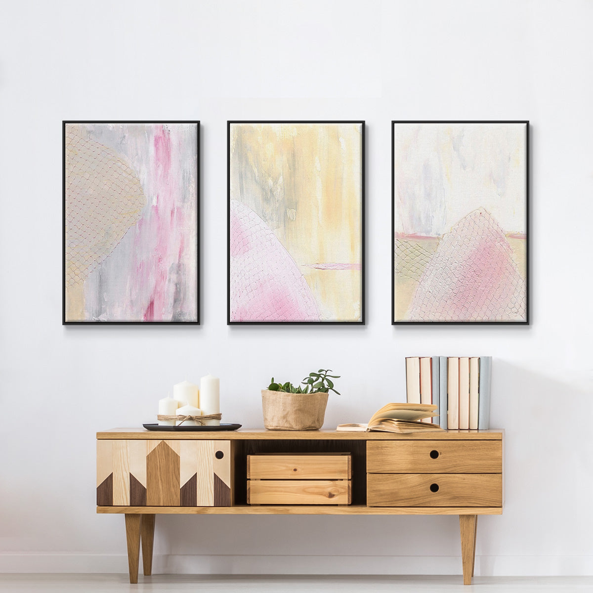 Get Sweet I - Floater Framed Canvas Set