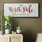 North Pole - Floater Framed Canvas Print