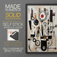Abstract Series CLXVIII - Restickable Framed Art Set
